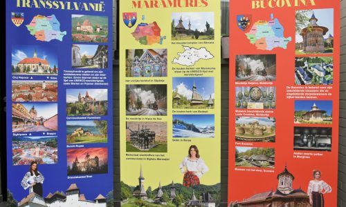 Foto roll ups Roemenië